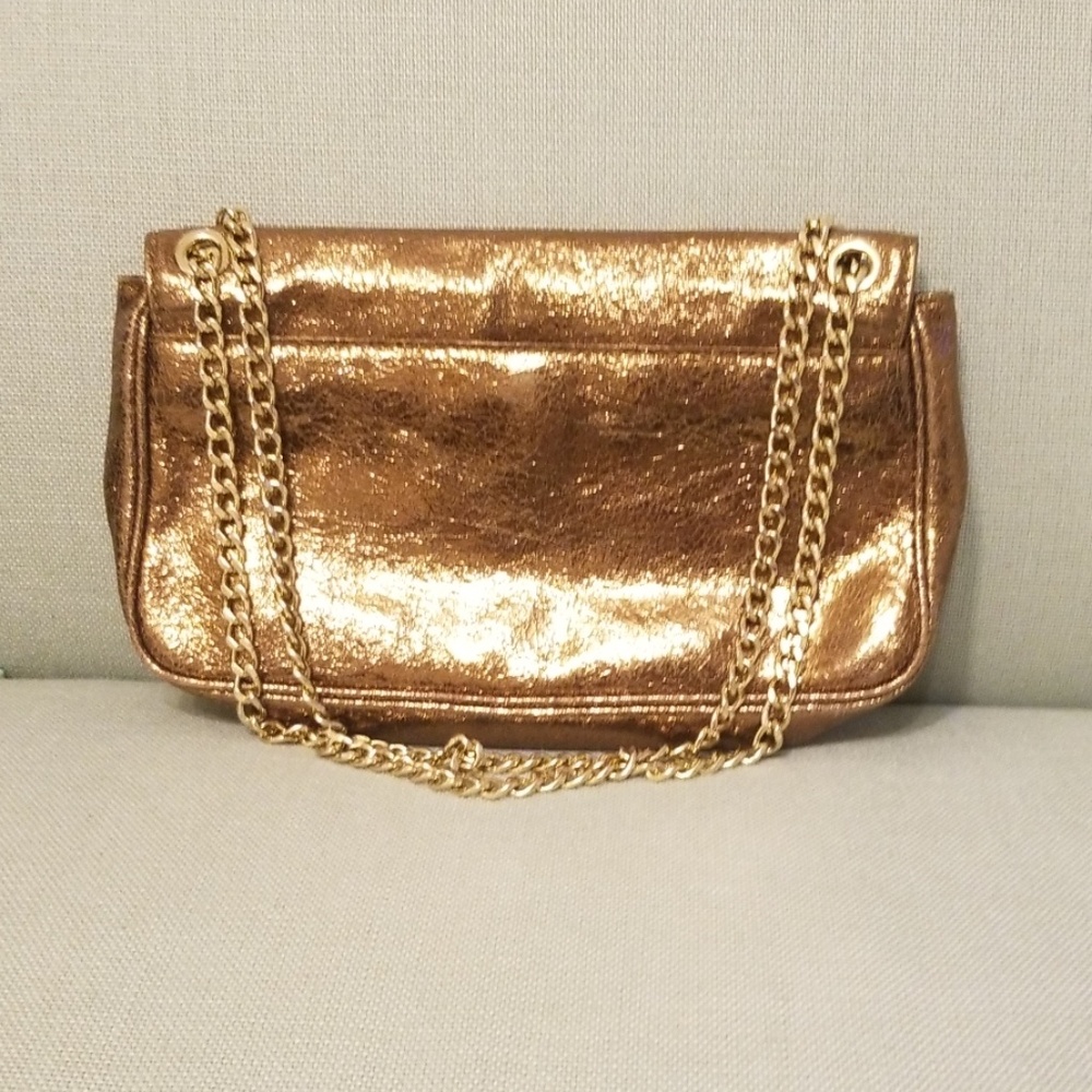 MICHAEL KORS bronze gold bag - Picture 2 of 7